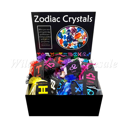 Wholesale Crystal Zodiac Bags