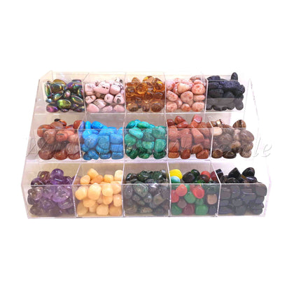 Wholesale Acrylic Tumbled Stone Display Stands