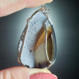 Wholesale Druzy Pendant - Black Agate