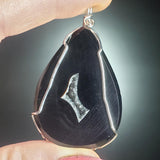 Wholesale Druzy Pendant - Black Agate