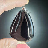 Wholesale Druzy Pendant - Black Agate