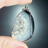 Wholesale Druzy Pendant - Black Agate