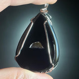 Wholesale Druzy Pendant - Black Agate