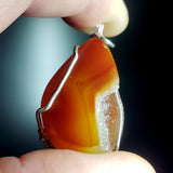 Wholesale Druzy Pendant - Carnelian