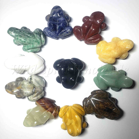 Gemstone Frogs