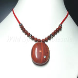 Pebble Necklace (With Diamante)