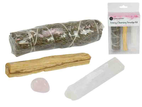 Sage & Stone - Rose Quartz Energy Kit (4 Piece)
