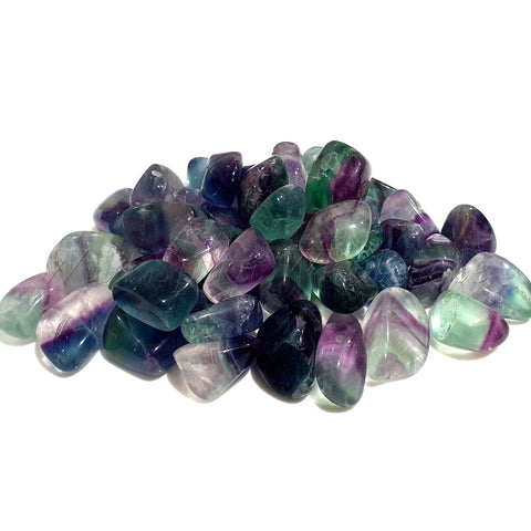 Wholesale Tumbled Crystal - Rainbow Fluorite
