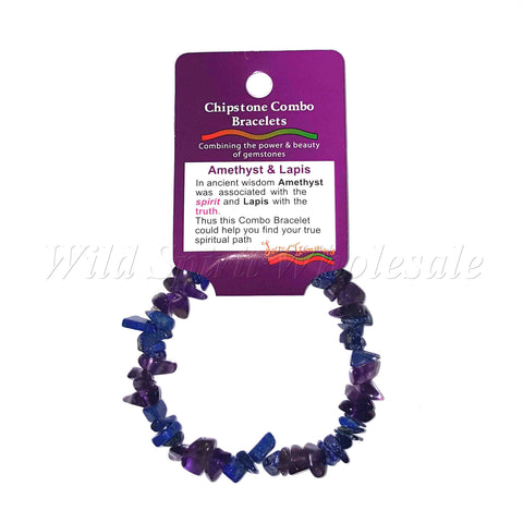Wholesale Gemstone Chip Bracelets