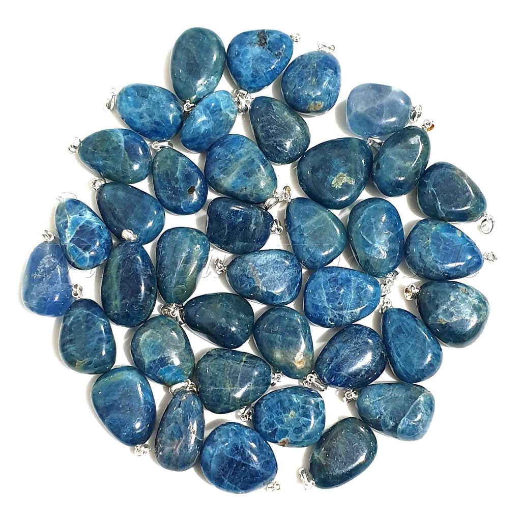 A+ Gemstone Tumble PENDANTS 2025mm with Sterling Silver Finding Wild