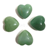 Wholesale Puff Hearts - 30mm - Aventurine Green