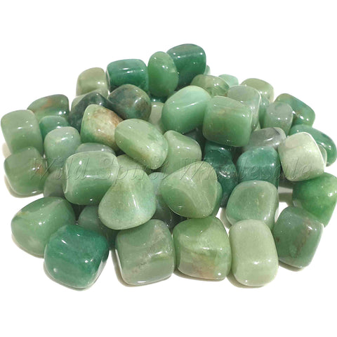 Wholesale Tumbled Semi Precious Stone Crystal - Aventurine Green