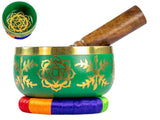 13cm Tibetan Singing Bowl - Chakra Colours