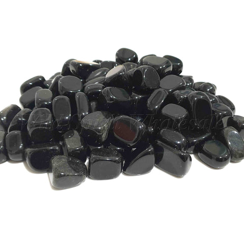 Wholesale Tumbled Stones - Black Obsidian