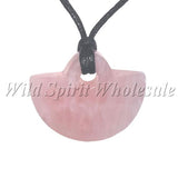 Wholesale Gemstone Crystal Jewellery - Donut Rose Quartz