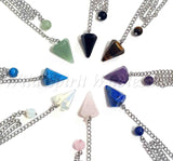 Wholesale Gemstone Crystal Pendulums 