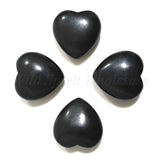 Wholesale Puff Hearts - 30mm - Jet