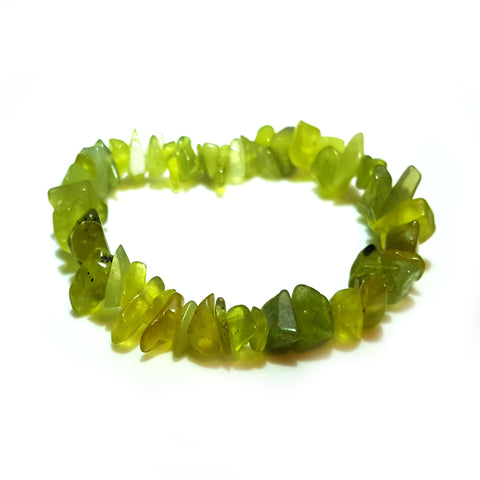 Chip Bracelet Lemon Jade