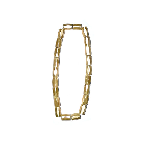 19cm Magnetic Stretch Bracelet - Light Gold