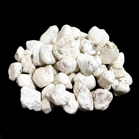 Tumbled Stone - Magnesite White
