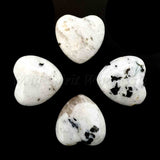 Wholesale Puff Hearts - 30mm - Moonstone