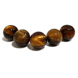 Wholesale Semi Precious Gemstone Crystal Spheres - Tiger Eye Gold